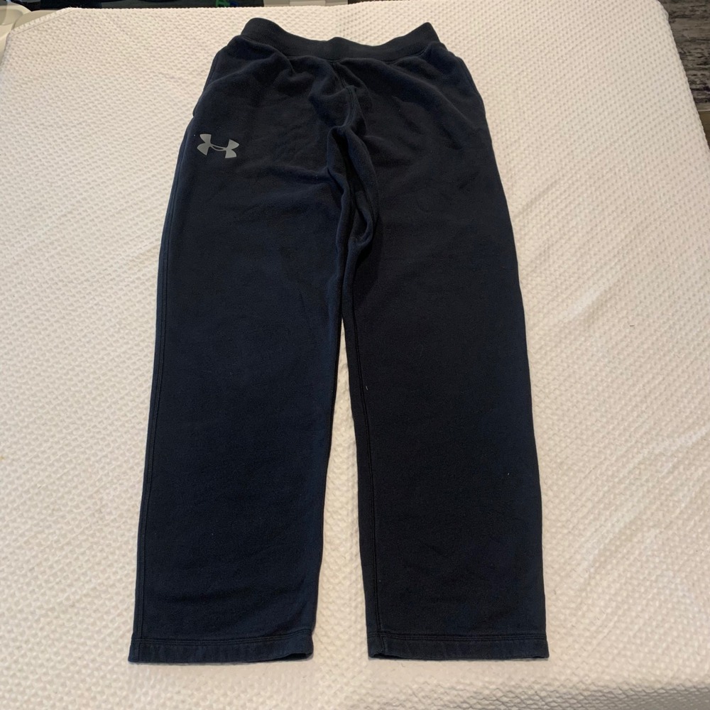 Under Armour Mens Loose Fit Fleece Sweatpants Black Tall LG T/G/G 30 Inseam